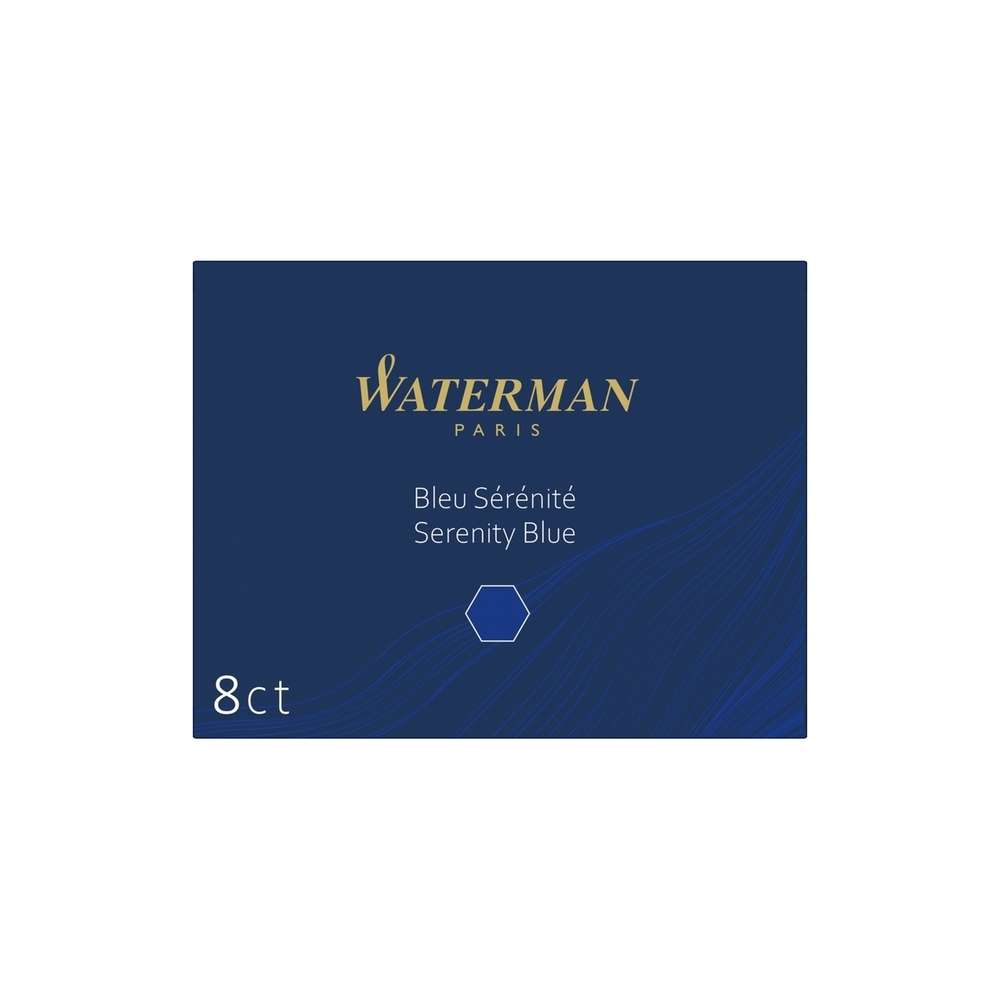 Cartus Large Waterman Grand Serenity, Blue, Lavabil