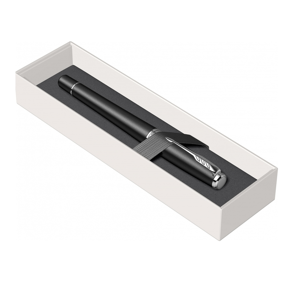Stilou Parker, Urban Royal, Muted Black CT, finisaje din Crom - Image 9