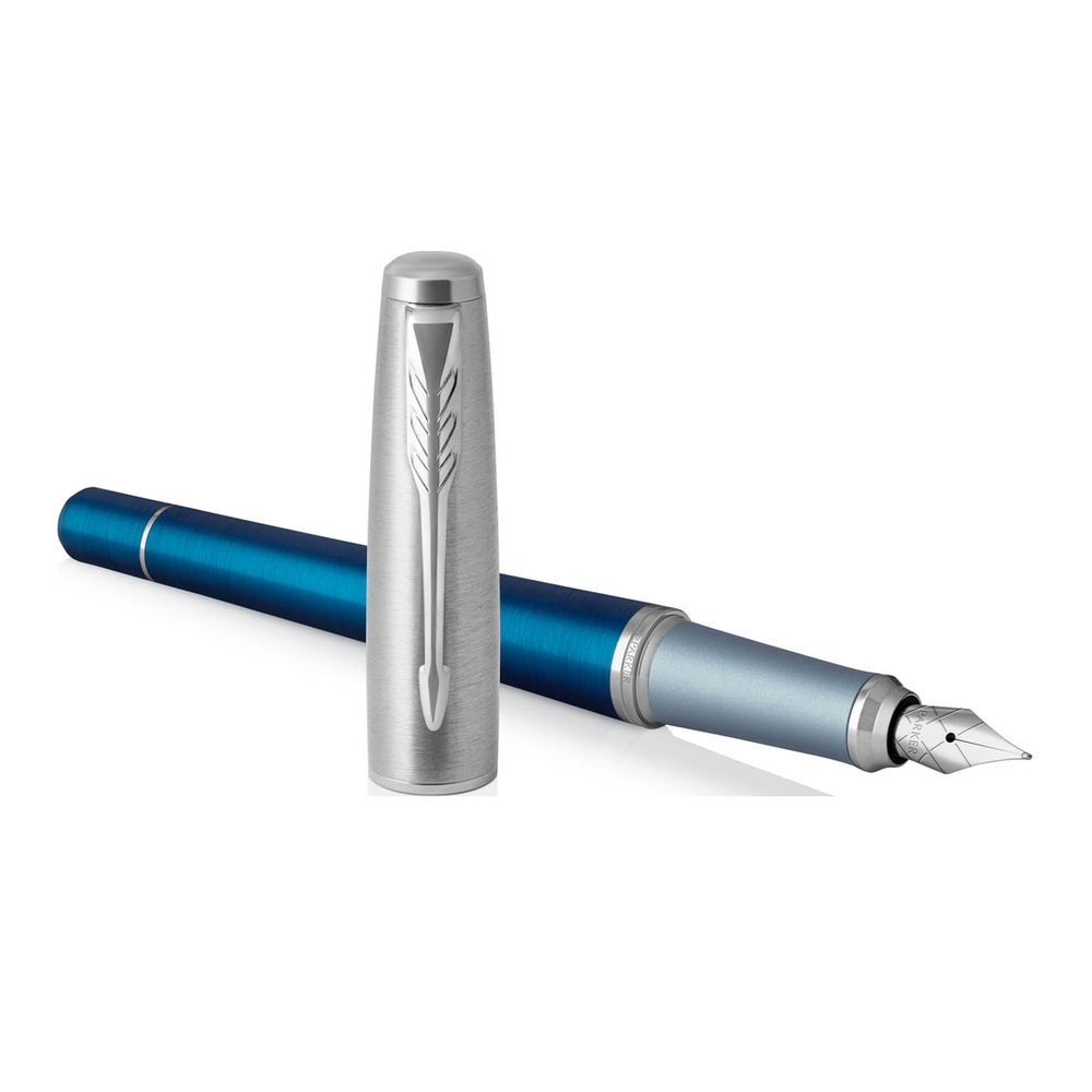 Stilou Parker, Urban Royal, Premium Dark Blue CT, finisaje din Crom - Image 8