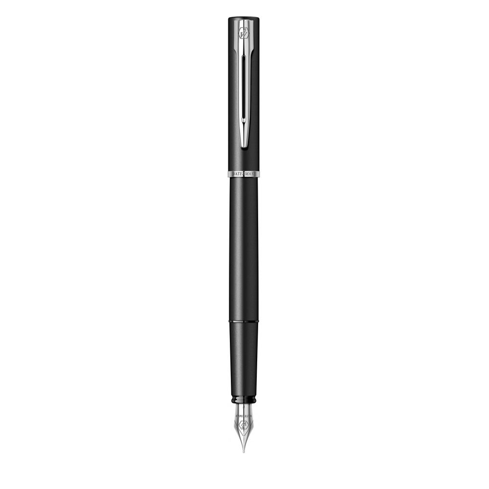 Stilou Waterman, Allure, Matte Black CT, finisaje din Crom