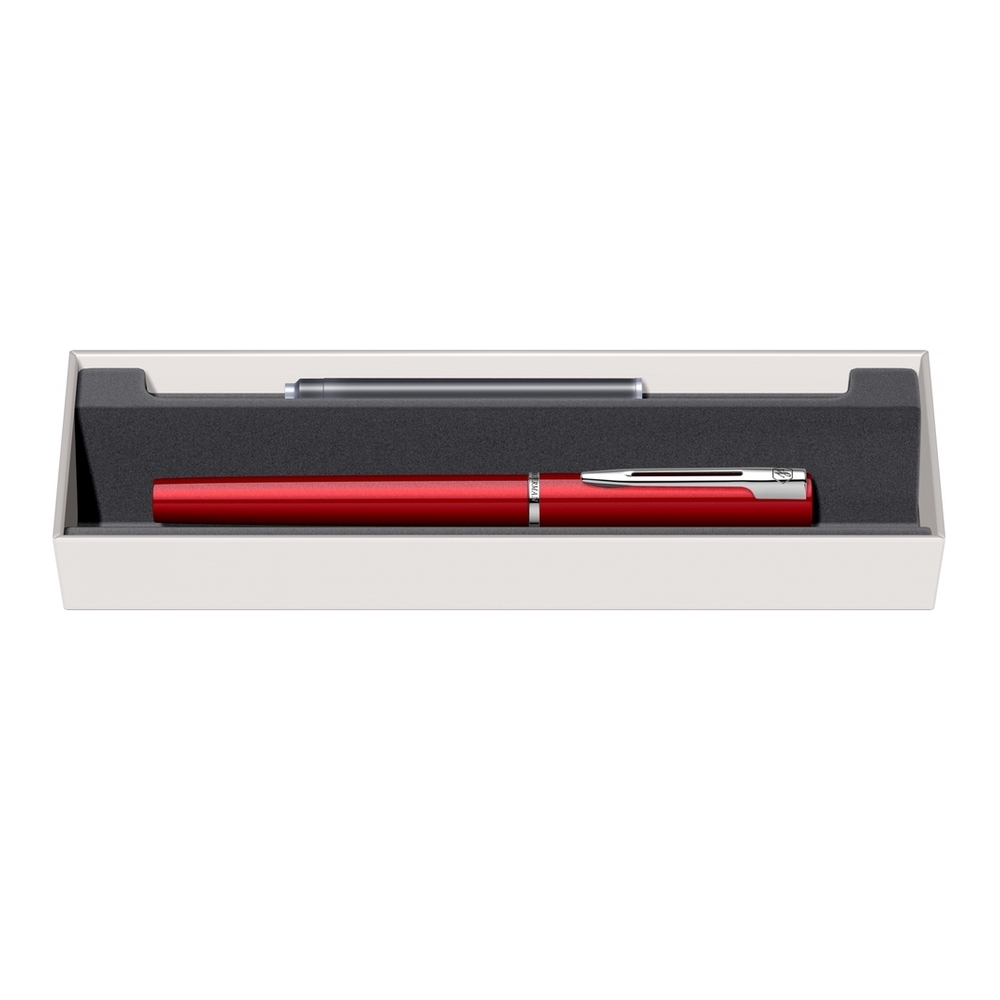 Stilou Waterman, Allure, Metallic Red CT, finisaje din Crom - Image 7