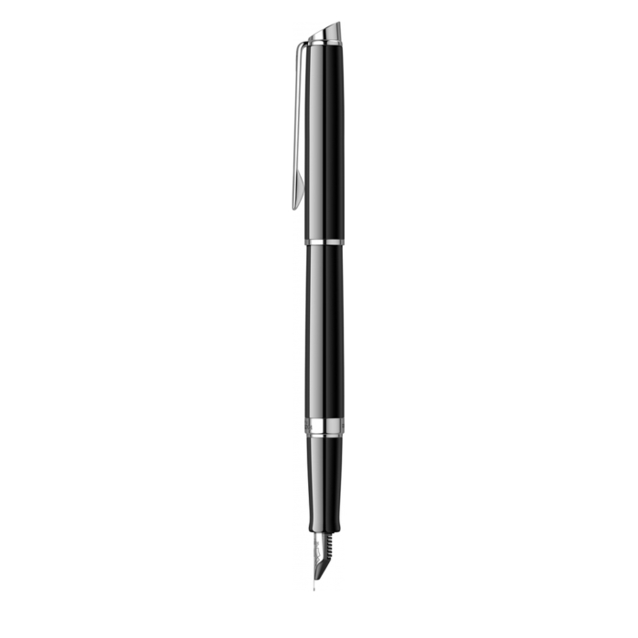 Stilou Waterman, Hemisphere, Essential Black PDT, finisaje din Paladiu - Image 2