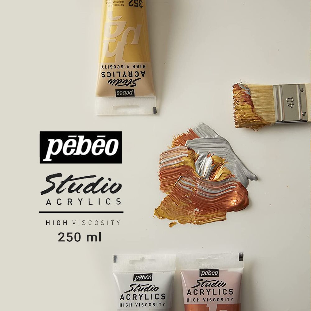 Culori Acrilice Pebeo 250ml, Pebeo Studio Acrylics - TOATE Culorile - Image 2