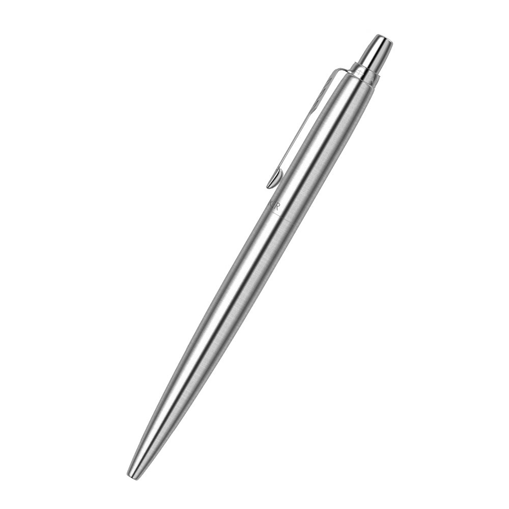 Set Pix si Stilou Parker, Jotter Royal, Stainless Steel CT, cu finisaje Cromate - Image 9