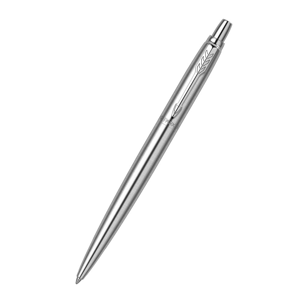 Set Pix si Stilou Parker, Jotter Royal, Stainless Steel CT, cu finisaje Cromate - Image 8