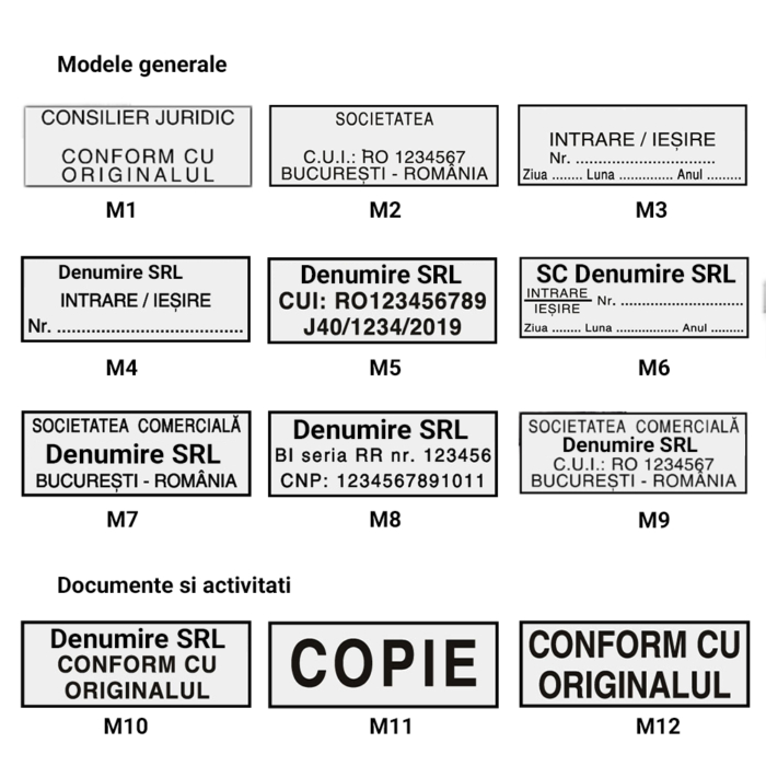 Stampila Dreptunghiulara TRODAT, 4913, Amprenta inclusa, 58 x 22 mm, Negru - Image 2