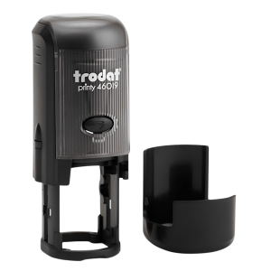 Ștampilă Rotundă TRODAT 46019, cu Amprentă Personalizată Inclusă – 19 mm