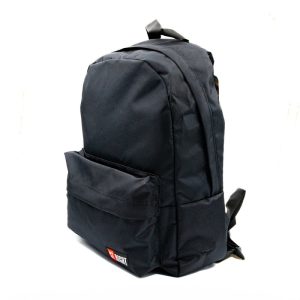 Ghiozdan St.Majewski St.Right, 40cm, 2 compartimente, negru, 674631