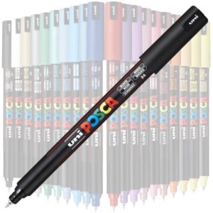 Marker UNI Posca PC-1MR - Negru