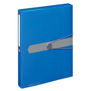 Mapă A4 EOTG, PP, 40 mm, cu buton și elastic, diverse culori