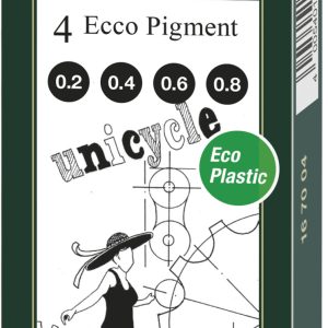 LINER ECO PIGMENT SET 4 BUC NOU FABER-CASTELL