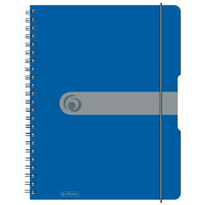 Caiet A4, 80 file, spirală, pătrățele, EOTG, copertă PP
