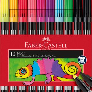 CARIOCA 10 CULORI 2 CAPETE CULORI NEON FABER-CASTELL