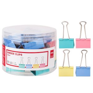 CLIPS HARTIE 41MM COLOR 24 BUC/CUT. PLASTIC DELI