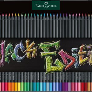 CREIOANE COLORATE 36 CULORI BLACK EDITION CUTIE METAL FABER-CASTELL