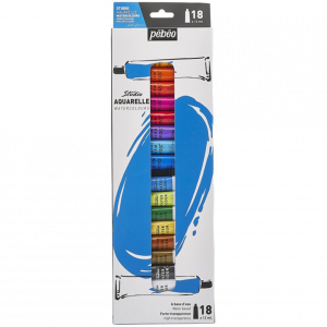 Acuarele studiu set 18 x 12 ml in cutie de carton Studio Pebeo 668910