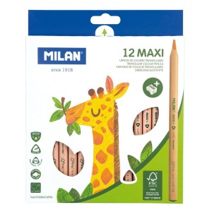 CREION COLOR 12 CULORI MAXI FSC MILAN 07226212FSC