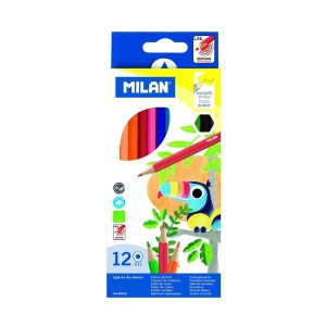 CREION COLOR 12 CULORI MILAN HEXAGONAL 80012