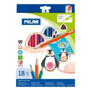 CREION COLOR 18 CULORI TRIUNGHIULAR MILAN 0722318