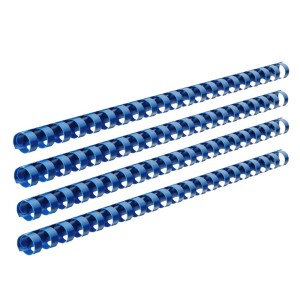 Inele din plastic pentru îndosariere ECADA, set 100 bucăți, diverse dimensiuni și culori