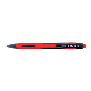 Pix cu gel DACO Linu PX254, vârf 1 mm, diverse culori - Roșu