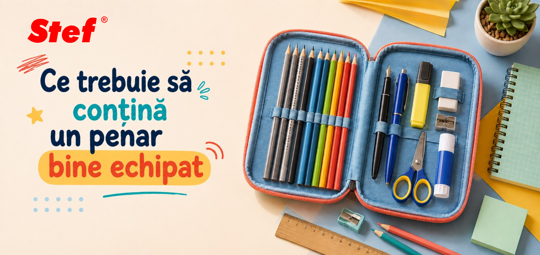 Ce trebuie să conțină un penar bine echipat: lista potrivită pentru fiecare vârstă