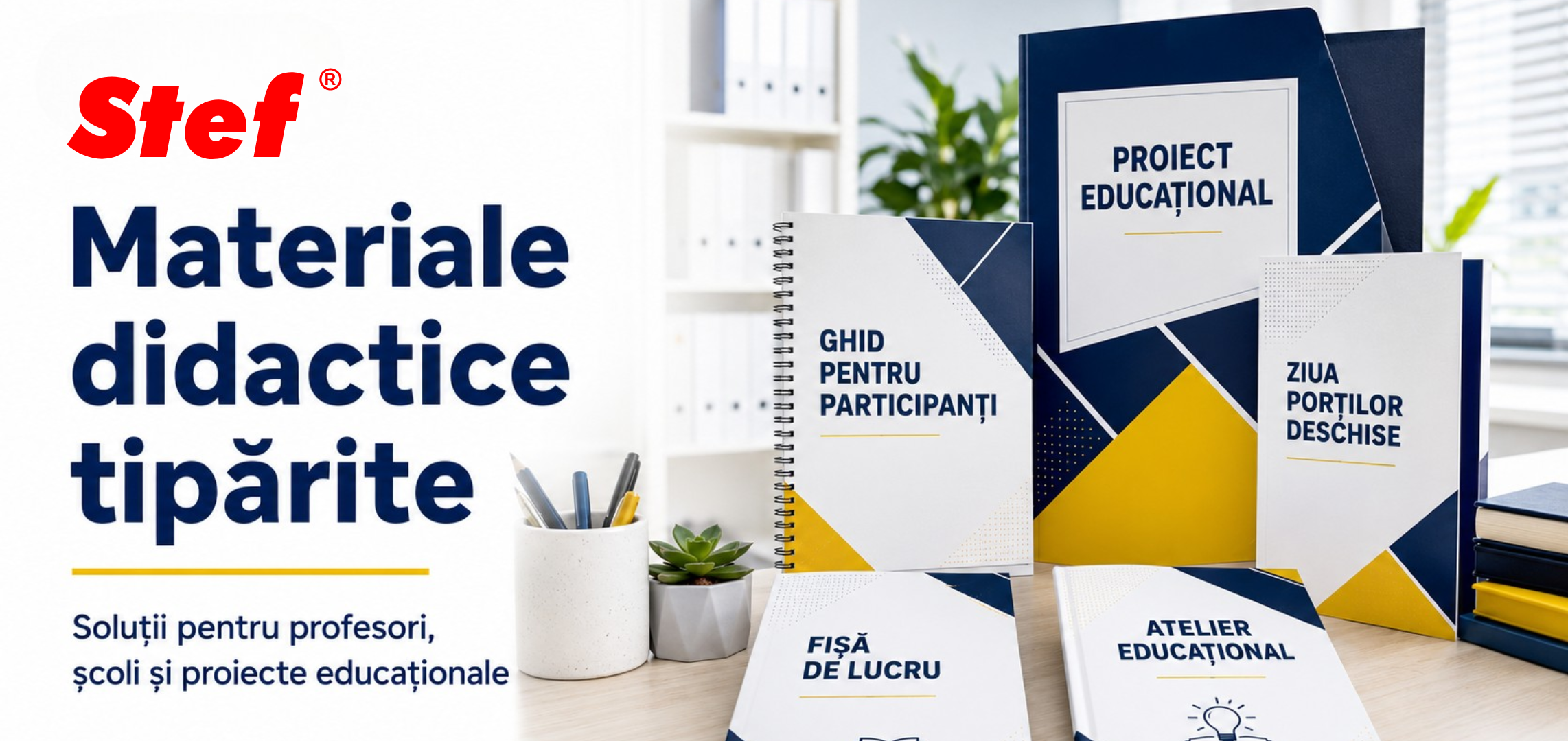 Materiale didactice tipărite pentru profesori și școli: soluții pentru educație