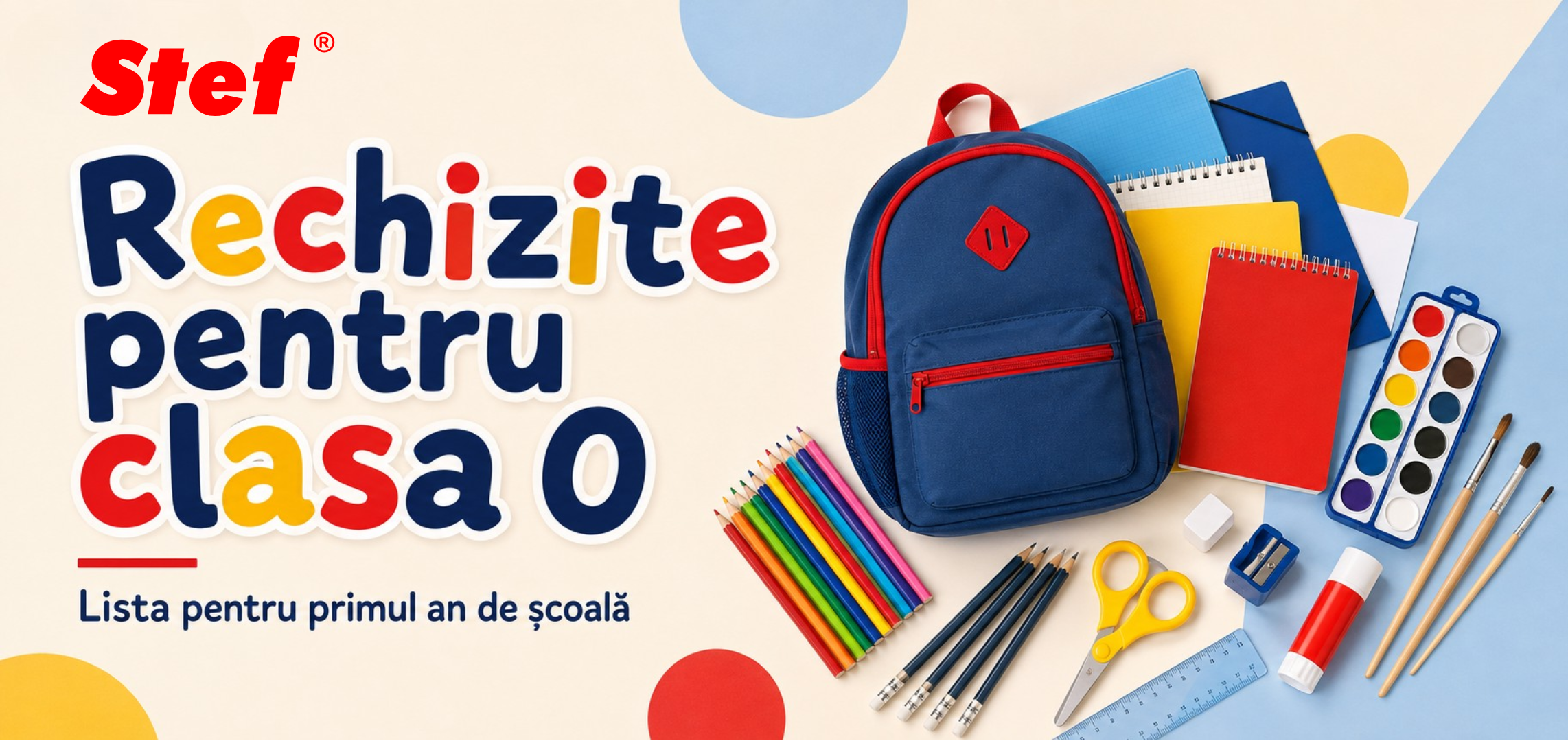 Lista de rechizite pentru clasa 0: ce îi trebuie copilului în primul an de școală