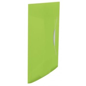 Mapa documente A4 plastic cu elastic verde 150 coli Esselte Vivida, ESS624041