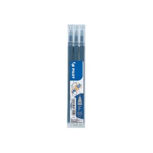 Set 3 rezerve roller Pilot Frixion Clicker cerneala albastra 0.5 mm Rezerva roller cu cerneala Pilot Frixion Clicker bleumarin 0.5 mm 3 bucati/set