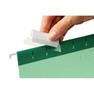 Suport cu eticheta pentru dosar Esselte Classic 25 bucati/set, ESS94514