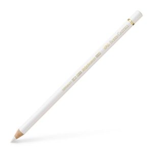 Creion colorat Polychromos alb Faber-Castell