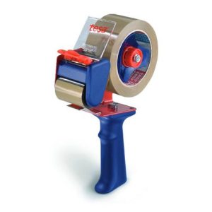 Dispenser banda adeziva ambalare albastru 50 mm x 66 m