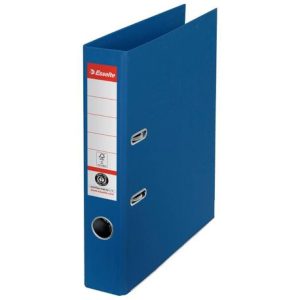 Biblioraft A4 carton reciclat 5 cm/7.5 cm diverse culori Esselte No.1 Power Recycled 5 cm albastru, ESS627572